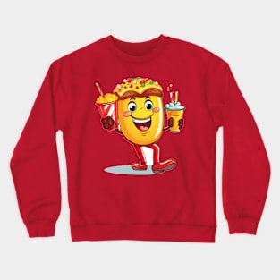 kawaii  junk food T-Shirt cute  funny Crewneck Sweatshirt